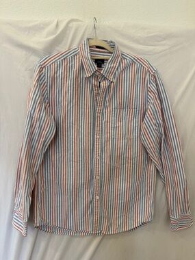 J Crew Factory Slim flex oxford shirt med button down